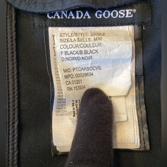 Canada Goose Sabine Coat Black M - Picture 6 of 16